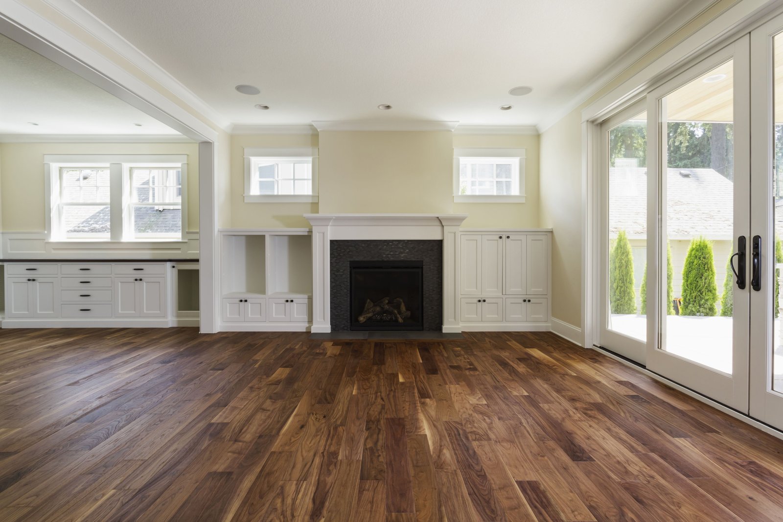 Luxury hardwood floor refinishing